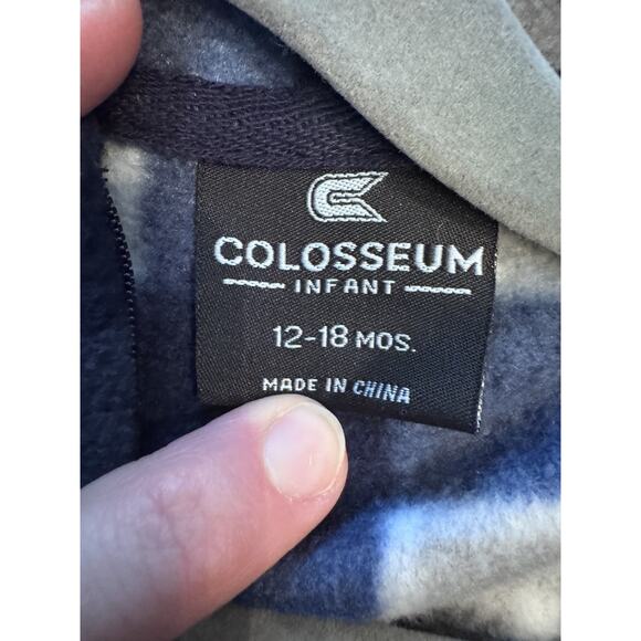 Howard University Bison Colosseum Baby Fleece One Piece Romper 12-18 Months - Picture 3 of 9